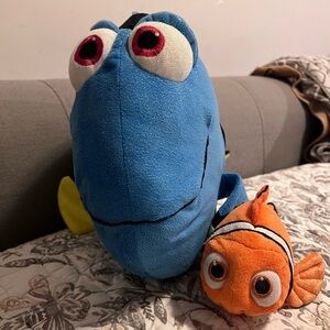 Disney Pixar Finding Nemo Plushes (Dory and Nemo)
